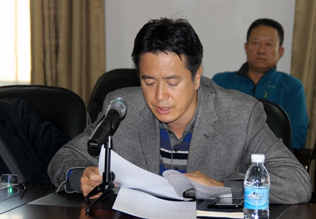 杨斌副院长主持会议